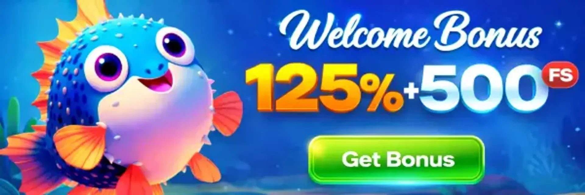 Fugu Casino Online Willkommensbonus – 125 Prozent und 500 Freispiele